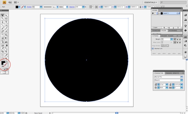 画一个大圆”width=